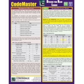 CodeMaster - Design for Rain Loads (2018, 2021 IBC/ASCE 7-16)