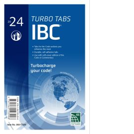2024 International Building Code Turbo Tabs