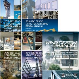 2018 SEAOC Design Manual Collection - Volumes 1 - 4  and 2018 Wind Design Manual